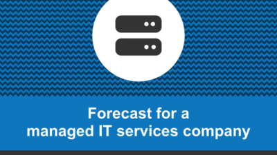 How to create a managed IT services company financial forecast?